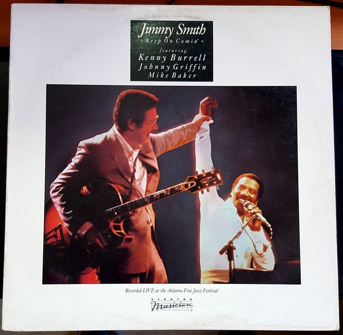 JIMMY SMITH - KEEP ON COMIN' (1983) PLAK 2.EL