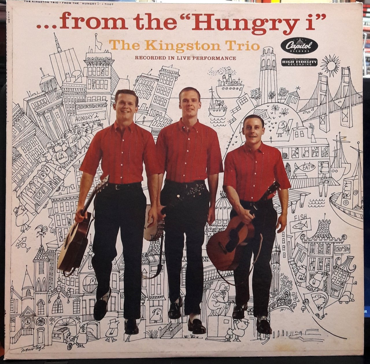 THE KINGSTON TRIO - FROM THE HUNGRY I - PLAK 2.EL