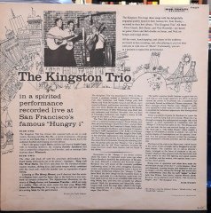 THE KINGSTON TRIO - FROM THE HUNGRY I - PLAK 2.EL