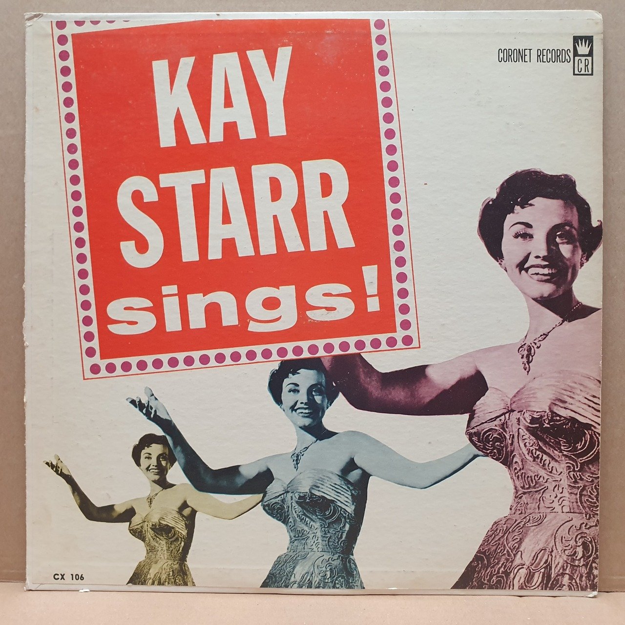 KAY STARR - SINGS (1963) - LP 2.EL PLAK