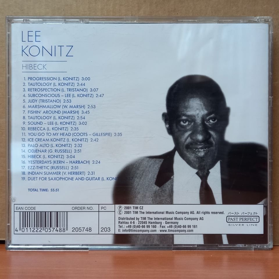 LEE KONITZ – HIBECK (2001) - CD 2.EL