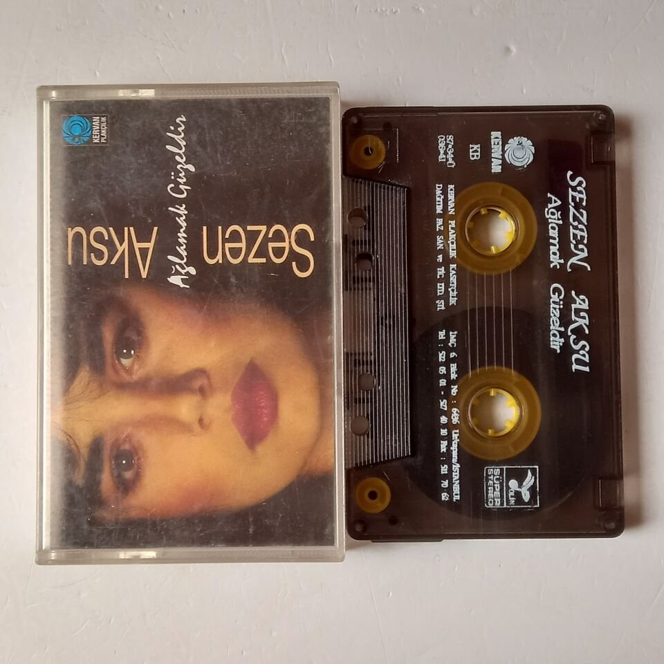 SEZEN AKSU - AĞLAMAK GÜZELDİR (1987) - KASET 2.EL