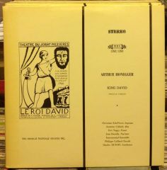 HONEGGER KING DAVID DUTOIT 2LP 2.EL