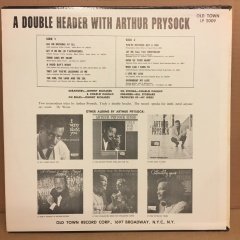 ARTHUR PRYSOCK - A DOUBLE HEADER WITH 2.EL PLAK