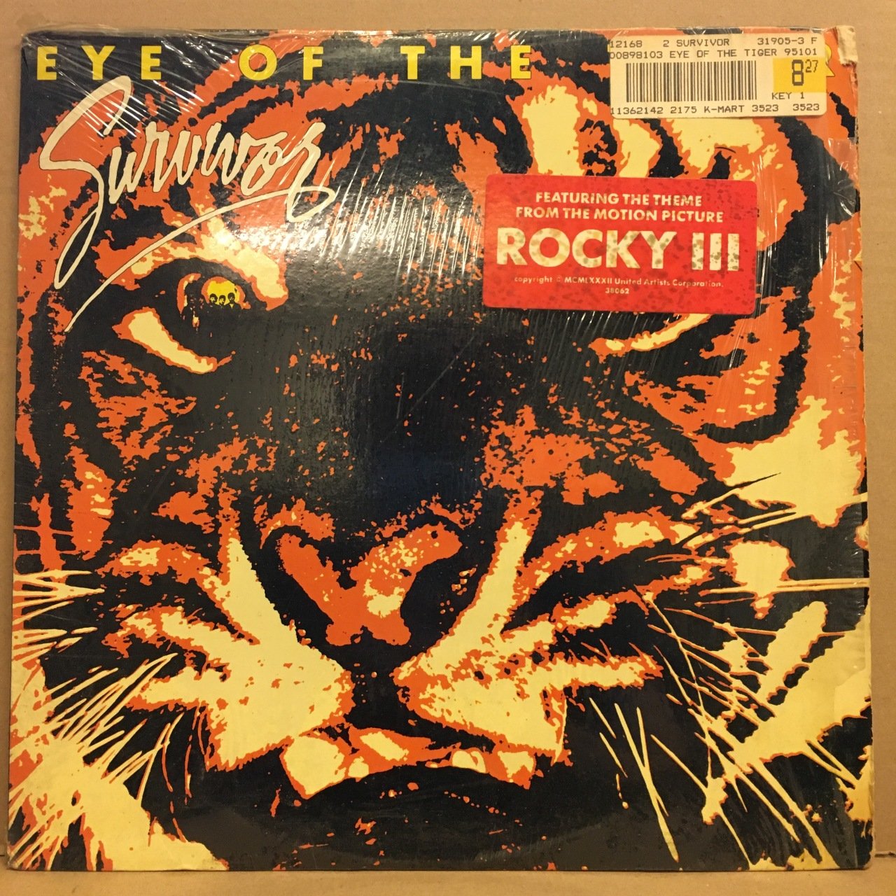 SURVIVOR - EYE OF THE TIGER (1982) 2.EL PLAK