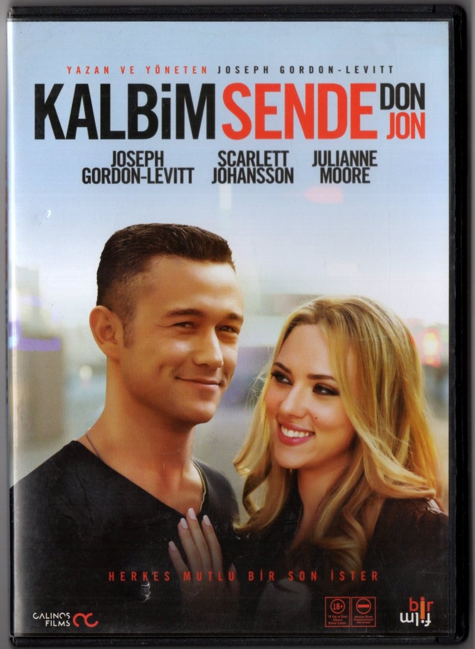 KALBİM SENDE - DON JON - JOSEPH GORDON-LEVITT - SCARLETT JOHANSSON - JULIANNE MOORE - DVD 2.EL
