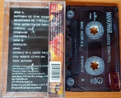 MANOWAR - LOUDER THAN HELL (1996) BMG CASSETTE MADE IN TURKEY ''USED''