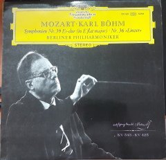 MOZART SYMPHONIES NOS: 39 & 36 BERLINER PHILHARMONIKER KARL BÖHM - LP 2.EL
