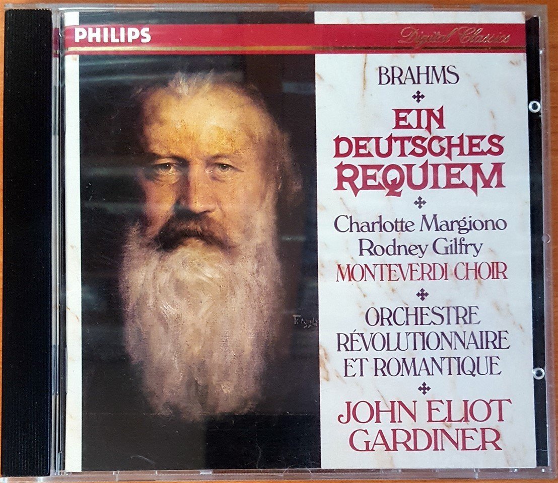 BRAHMS - EIN DEUTSCHES REQUIEM / JOHN ELIOT GARDINER CD 2.EL