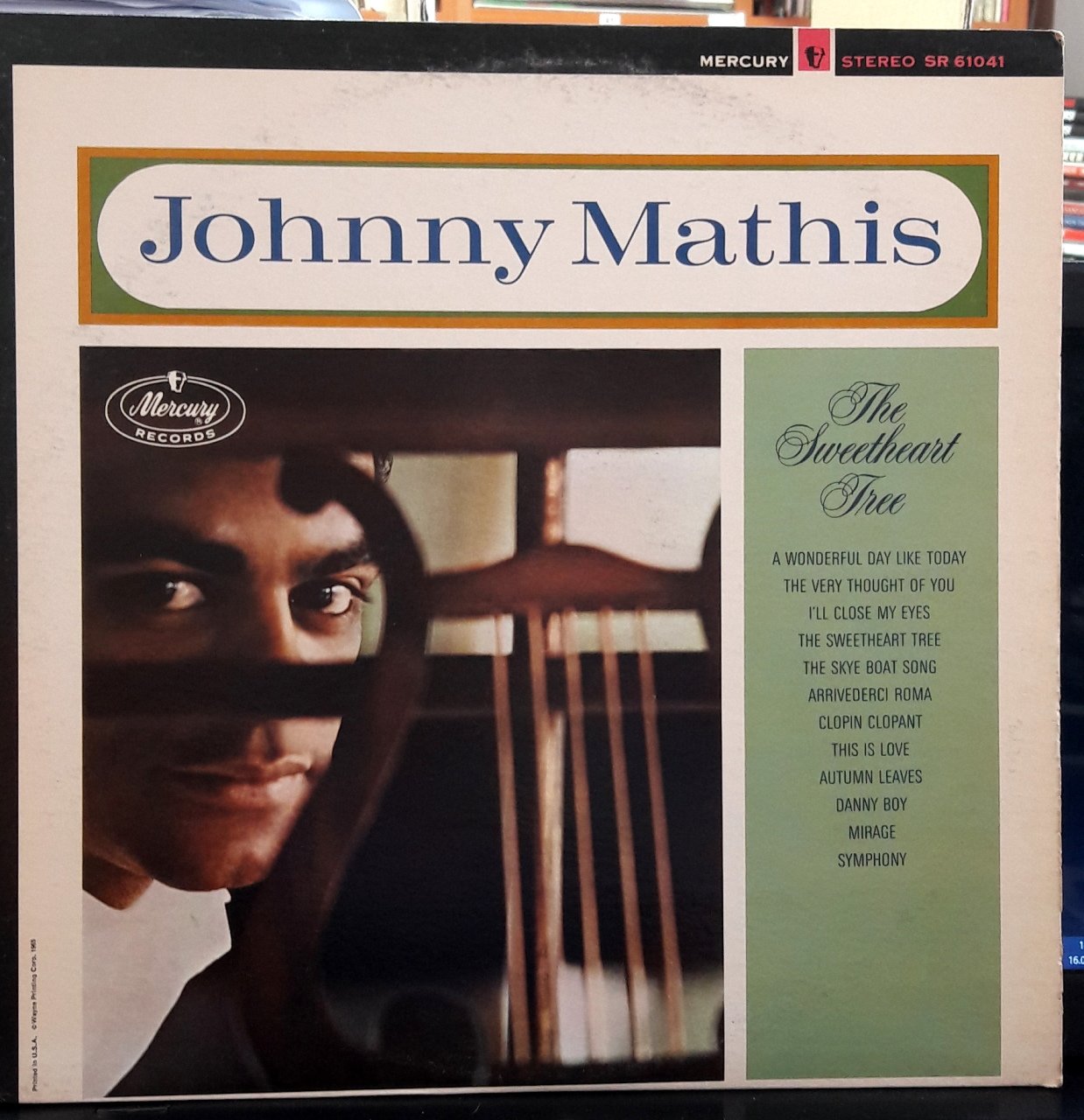 JOHNNY MATHIS - THE SWEETHEART TREE - PLAK 2.EL