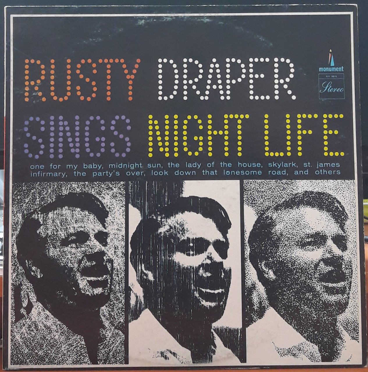 RUSTY DRAPER - SINGS NIGHT LIFE - PLAK 2.EL