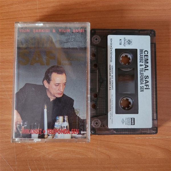 CEMAL SAFİ - İMKANSIZ / TELEFONDA SEN (1990) - KASET 2.EL