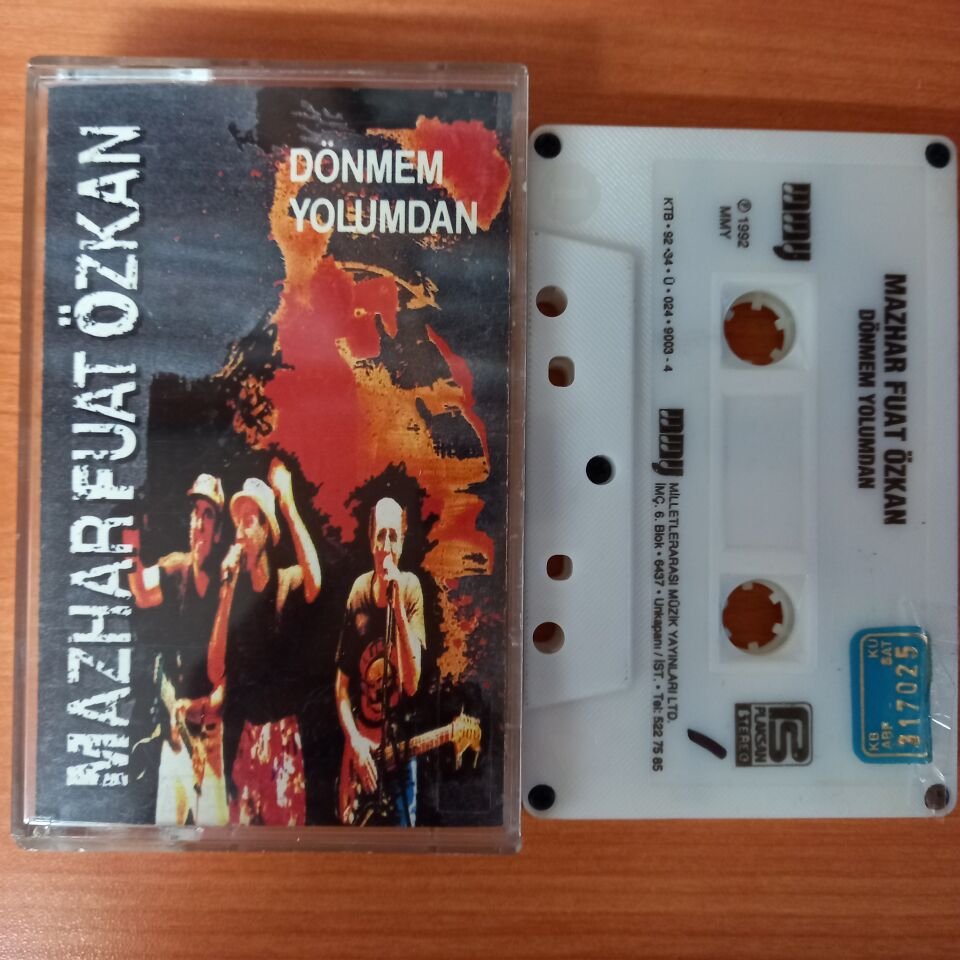 MAZHAR FUAT ÖZKAN - DÖNMEM YOLUMDAN (1992) - KASET 2.EL