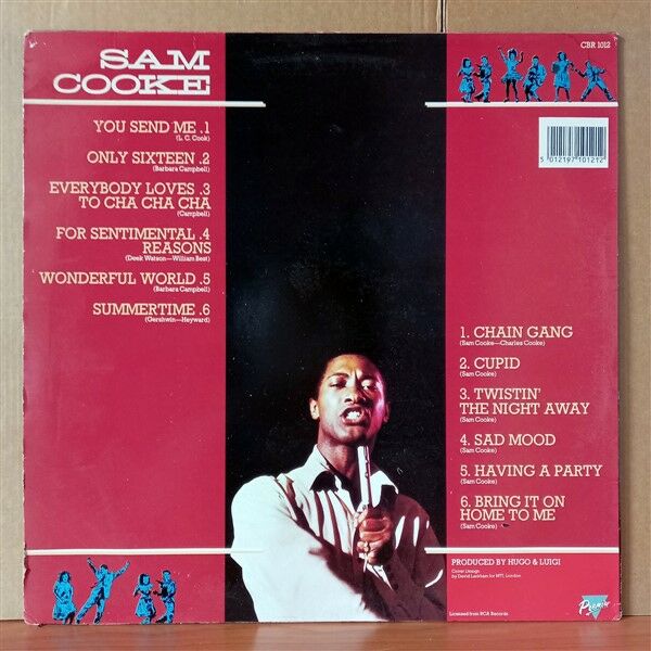 SAM COOKE – TWISTIN' THE NIGHT AWAY - LP 2.EL PLAK