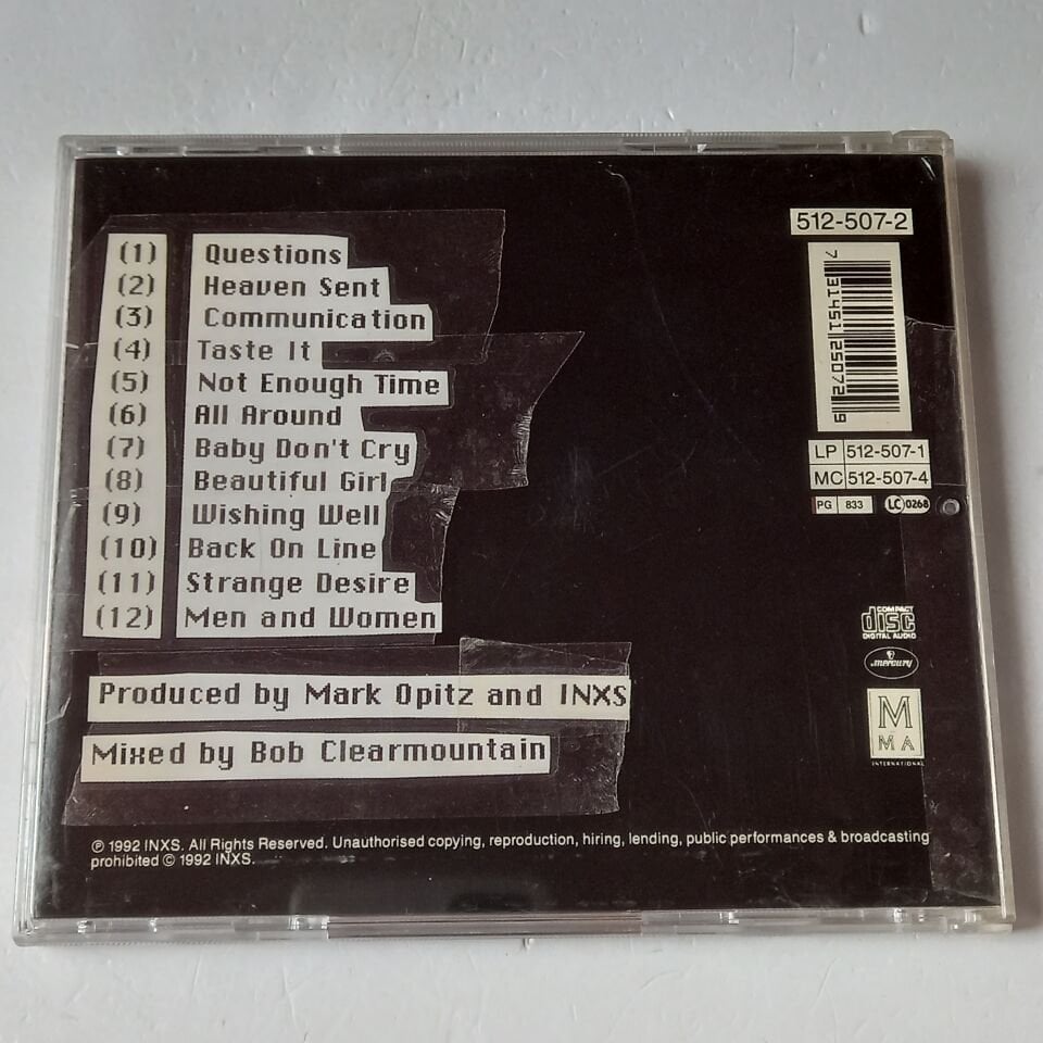 INXS – WELCOME TO WHEREVER YOU ARE (1992) - CD 2.EL