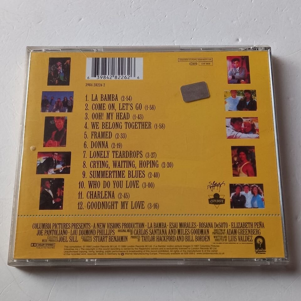 LA BAMBA / ORIGINAL MOTION PICTURE SOUNDTRACK (1999) - CD REISSUE 2.EL