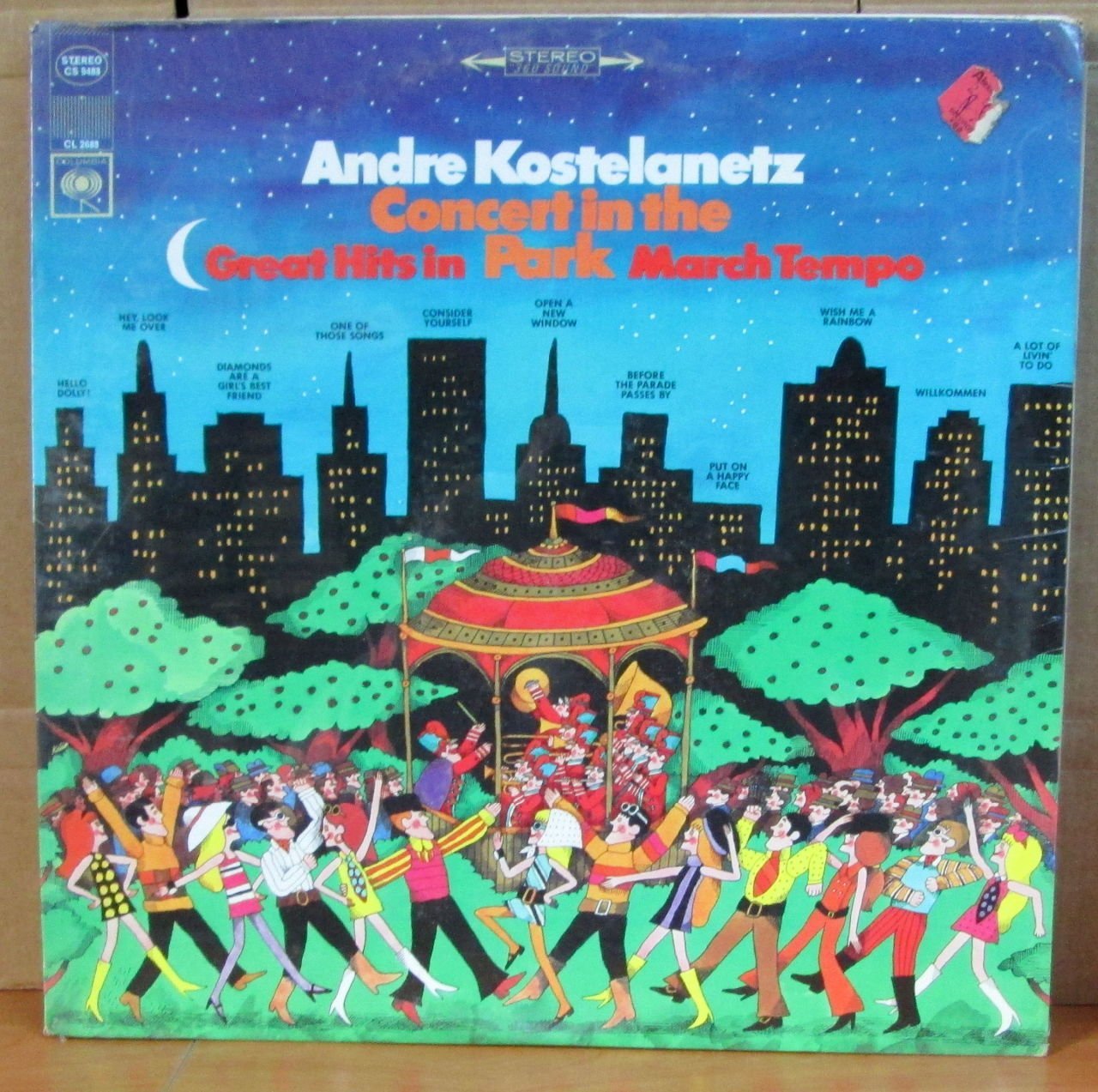 ANDRE KOSTELANETZ CONCERT IN THE PARK LP SIFIR