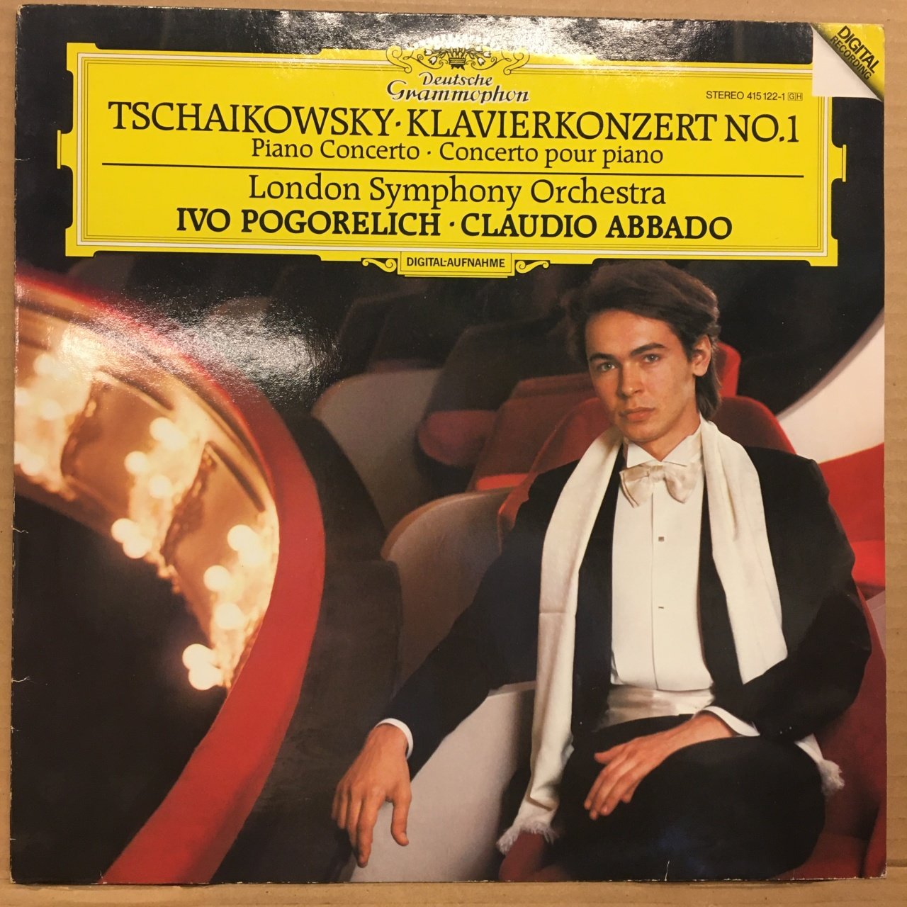 TCHAIKOVSKY PIANO CONCERTO NO.1 LSO IVO POGORELICH CLAUDIO ABBADO 1986 2.EL PLAK