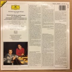 TCHAIKOVSKY PIANO CONCERTO NO.1 LSO IVO POGORELICH CLAUDIO ABBADO 1986 2.EL PLAK