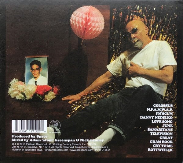 IDLES – JOY AS AN ACT OF RESISTANCE (2018) - CD REISSUE DIGISLEEVE AMBALAJINDA SIFIR