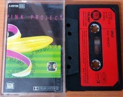 PINK PROJECT - SPLIT CASSETTE MADE IN GERMANY ''USED'' PAPER LABEL