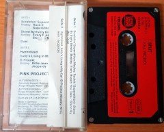 PINK PROJECT - SPLIT CASSETTE MADE IN GERMANY ''USED'' PAPER LABEL