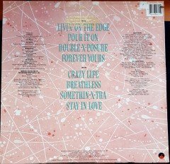 MASON - LIVIN' ON THE EDGE (1987) PLAK 2.EL PROMO COPY