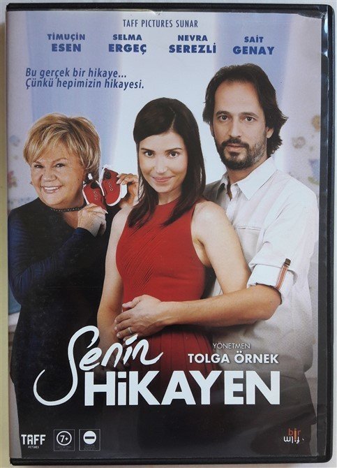 SENİN HİKAYEN - TİMUÇİN ESEN - SELMA ERGEÇ - TOLGA ÖRNEK - DVD SIFIR
