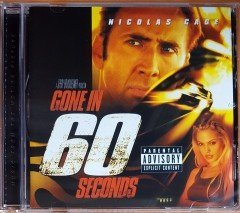 GONE IN 60 SECONDS SOUNDTRACK / THE CULT, GOMEZ, MOBY, ICE CUBE, DMX, GROOVE ARMADA, THE CHEMICAL BROTHERS (2000) ISLAND CD 2.EL