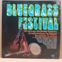 BLUEGRASS FESTIVAL / FLAT AND SCRUGGS, MAC WISEMAN, STANLEY BROS, THE COUNTRY GENTLEMEN, THE STONEMANS, RENO AND SMILEY, JIM AND JESSE (1971) - LP 2.EL PLAK