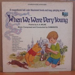 WHEN WE WERE VERY YOUNG (1968) - WALT DISNEY - LP PLAK 2.EL
