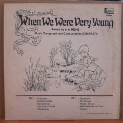 WHEN WE WERE VERY YOUNG (1968) - WALT DISNEY - LP PLAK 2.EL