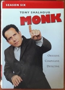 MONK - SEASON SIX - 4DVD 2.EL 1. BÖLGE TR ALTYAZI YOKTUR