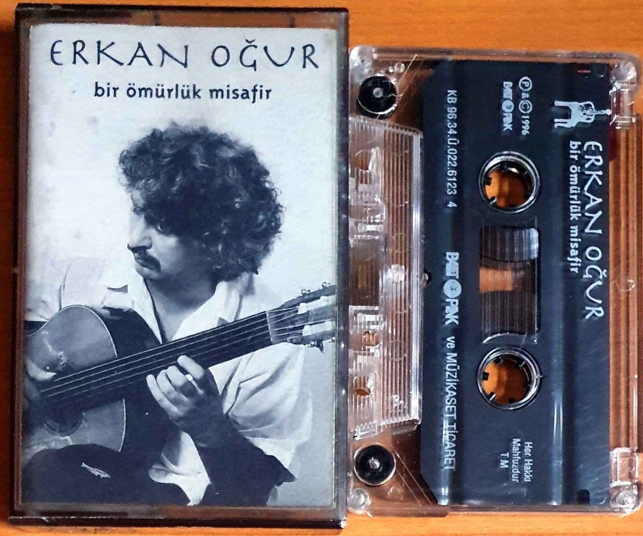 ERKAN OĞUR - BİR ÖMÜRLÜK MİSAFİR (1996) - KASET 2.EL