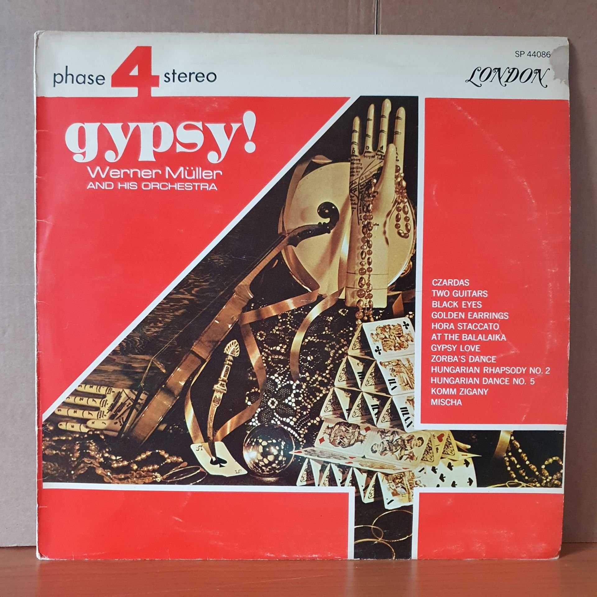 GYPSY! / WARNER MULLER AND HIS ORCHESTRA (1971) - LP YERLİ BASKI 2.EL PLAK