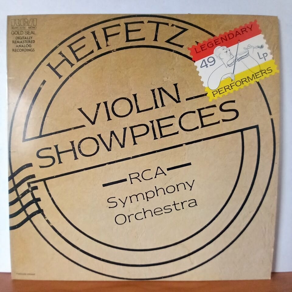 HEIFETZ – VIOLIN SHOWPIECES (1984) - LP 2.EL PLAK