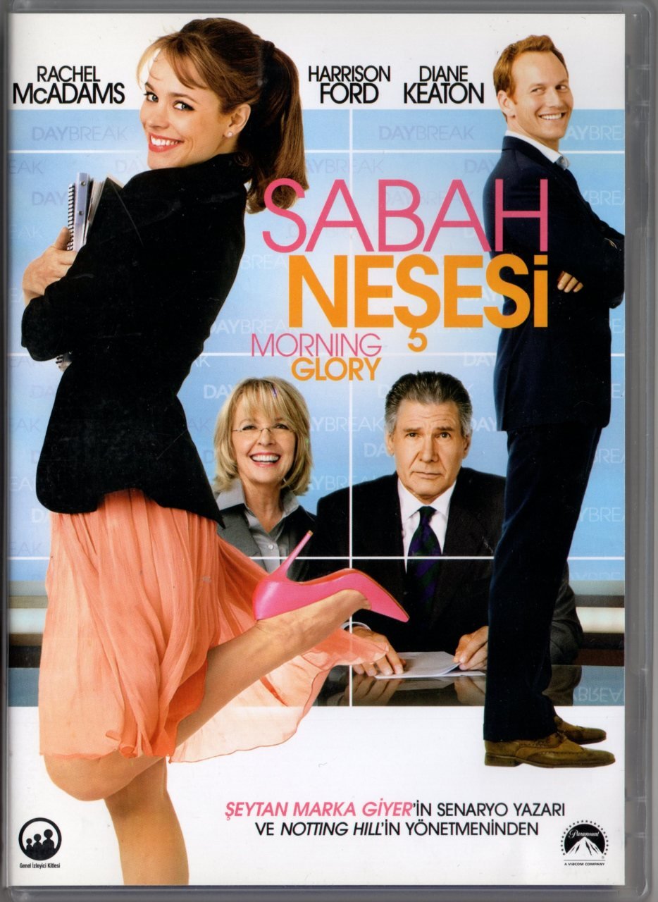 SABAH NEŞESİ - MORNING GLORY - RACHEL McADAMS - HARRISON FORD - DVD 2.EL
