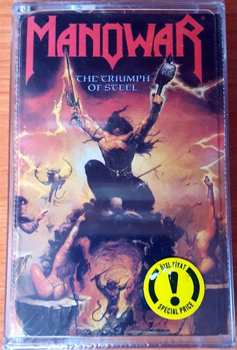 MANOWAR - THE TRIUMPH OF STEEL CASSETTE MADE IN TURKEY ''NEW''