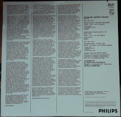 MOZART SYMPHONIES NOS: 30,32,33 & 37 ACADEMY OF ST.MARTIN-IN-THE-FIELDS NEVILLE MARRINER - LP 2.EL