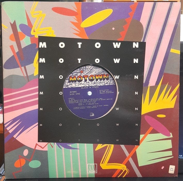 BLAKE & HINES - CHERRY (1986) - 12'' MAXI SINGLE VINYL PLAK 2.EL