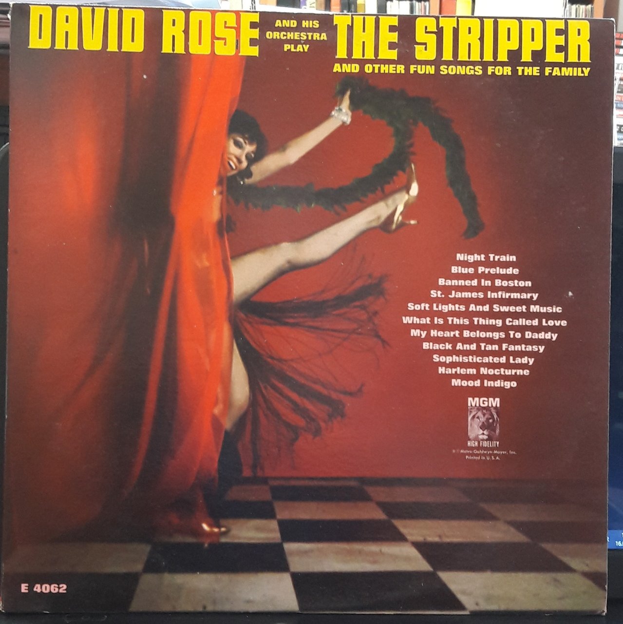DAVID ROSE - THE STRIPPER - PLAK 2.EL