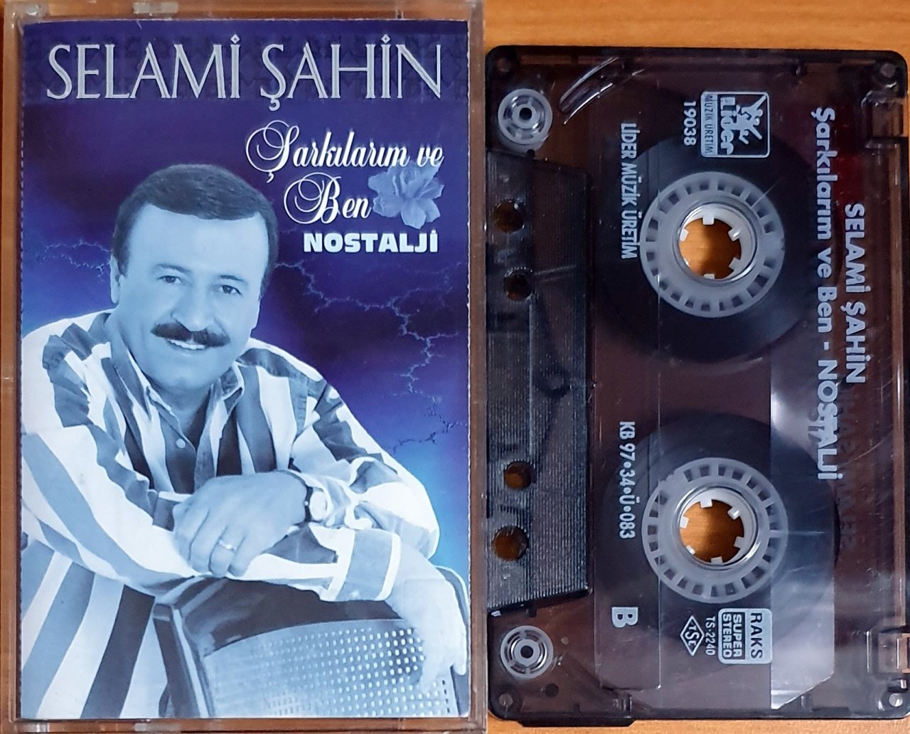 SELAMİ ŞAHİN - ŞARKILARIM VE BEN / NOSTALJİ (1997) - KASET LİDER MÜZİK 2.EL