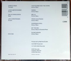 ENRICO RAVA - THE PILGRIM AND THE STARS (1975) - CD 1995 ECM REISSUE 2.EL
