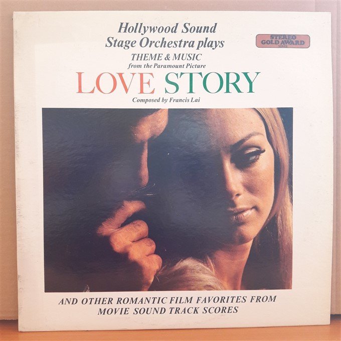 HOLLYWOOD SOUND STAGE ORCHESTRA PLAYS LOVE STORY - LP 2.EL PLAK