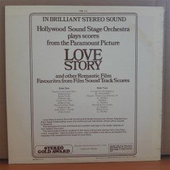 HOLLYWOOD SOUND STAGE ORCHESTRA PLAYS LOVE STORY - LP 2.EL PLAK