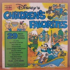 CHILDREN'S FAVORITES 29 BEST LOVED SONGS (1979) - WALT DISNEY - LP PLAK 2.EL