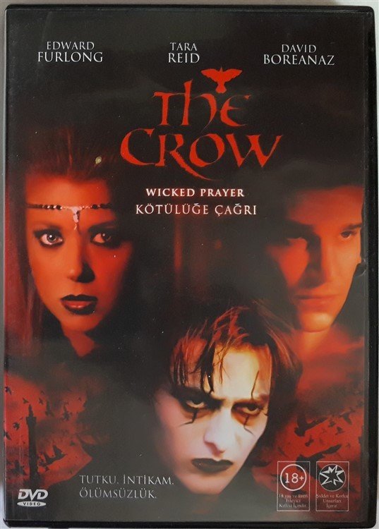 THE CROW: WICKED PRAYER - KÖTÜLÜĞE ÇAĞRI - EDWARD FURLONG - DVD 2.EL