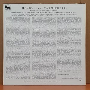 HOAGY CARMICHAEL - HOAGY SINGS CARMICHAEL (1982) - LP 2.EL PLAK