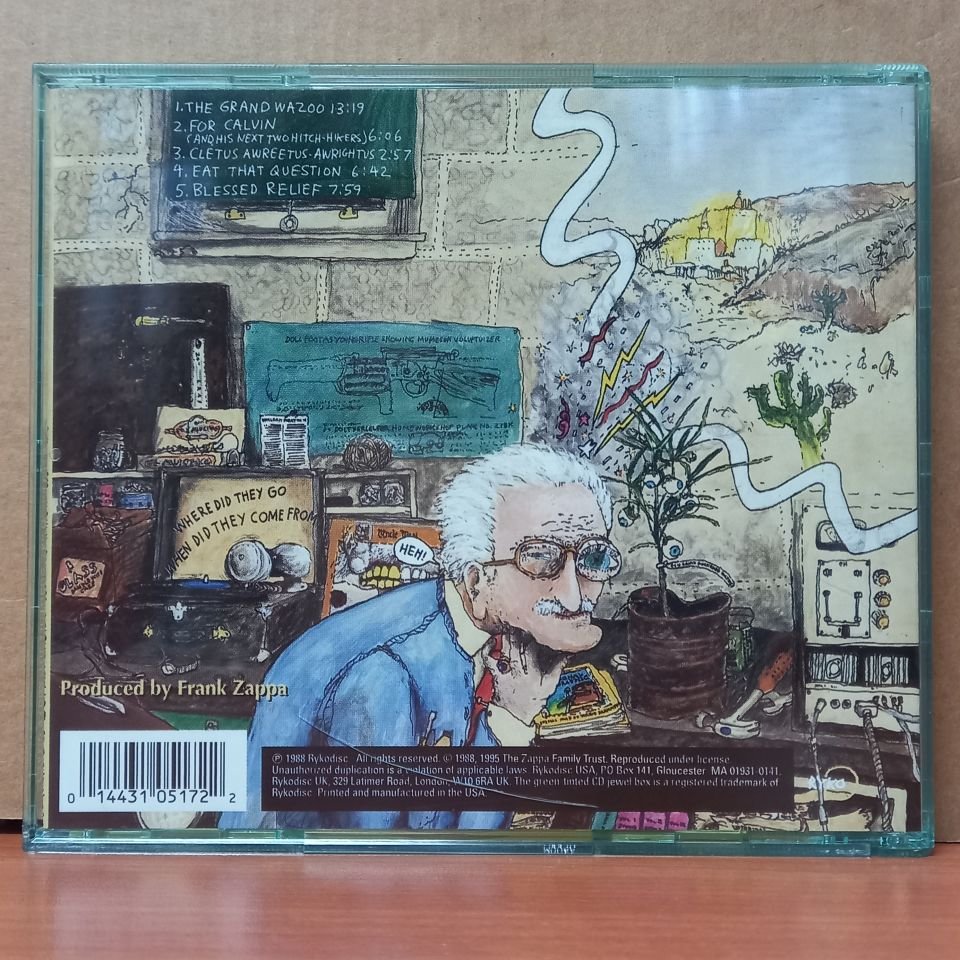 FRANK ZAPPA / THE MOTHERS - THE GRAND WAZOO (1995) - CD 2.EL