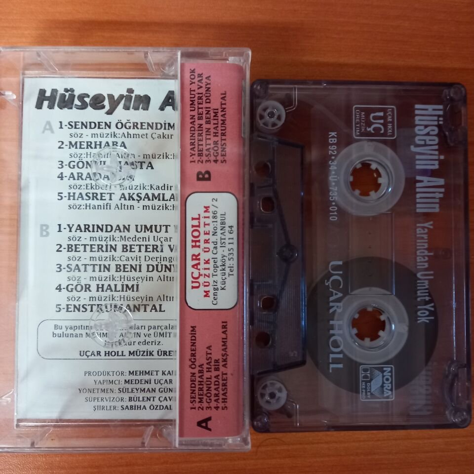 HÜSEYİN ALTIN - YARINDAN UMUT YOK (1992) - KASET 2.EL